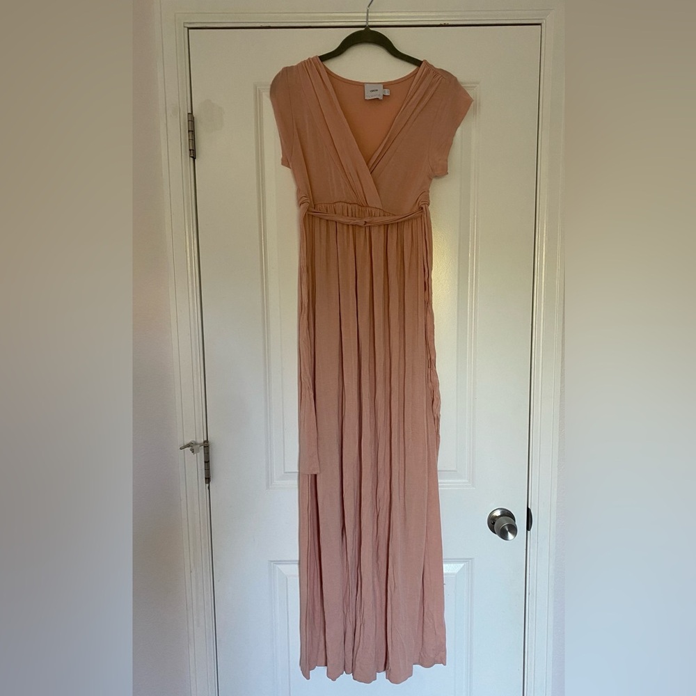Maternity ASOS  Blush Maxi Dress
